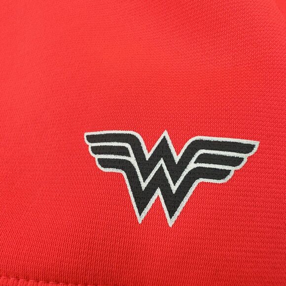 Under armour Hoodie Girls XL Wonder Woman DC Collab Pink Pullover Storm Jacket - Picture 11 of 11